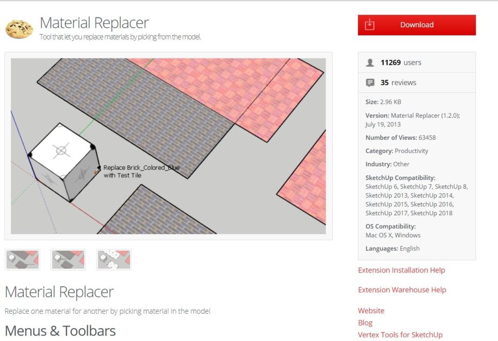 Material Replacer