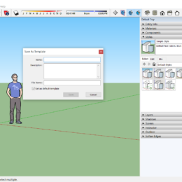 sketchup sablona