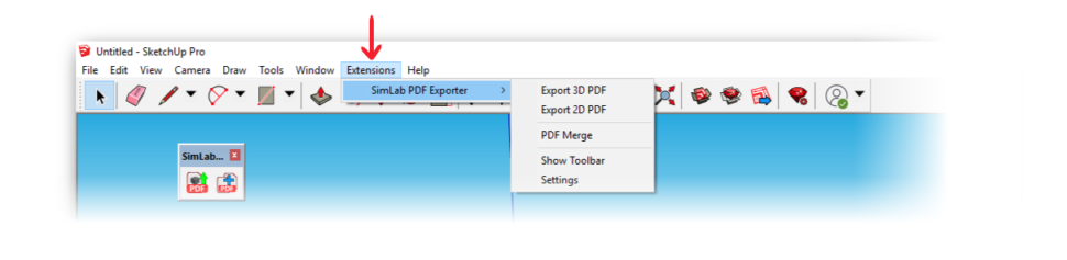 sketchup 3D pdf