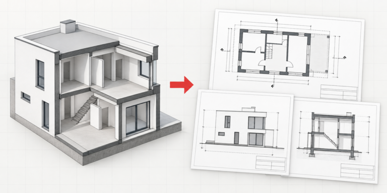 sketchup vykresy